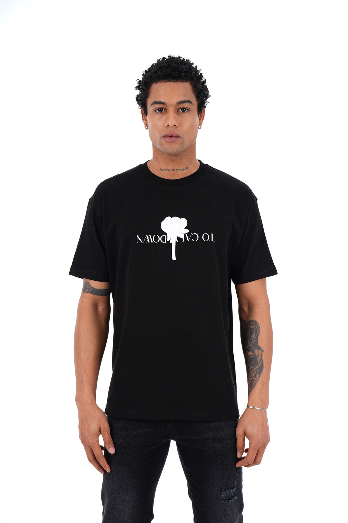 TEE SHIRT LL1030 - BLACK