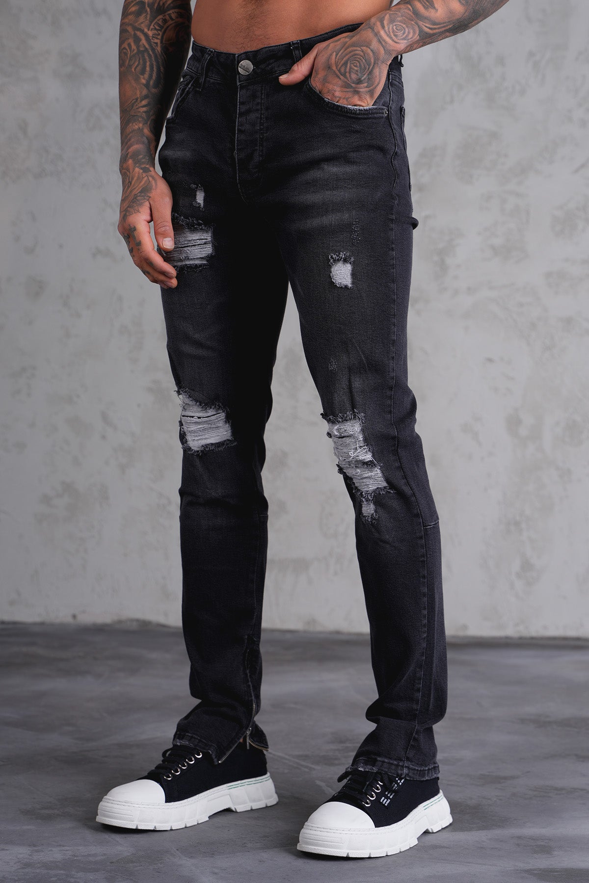 JEAN ZIPPED LL2000244