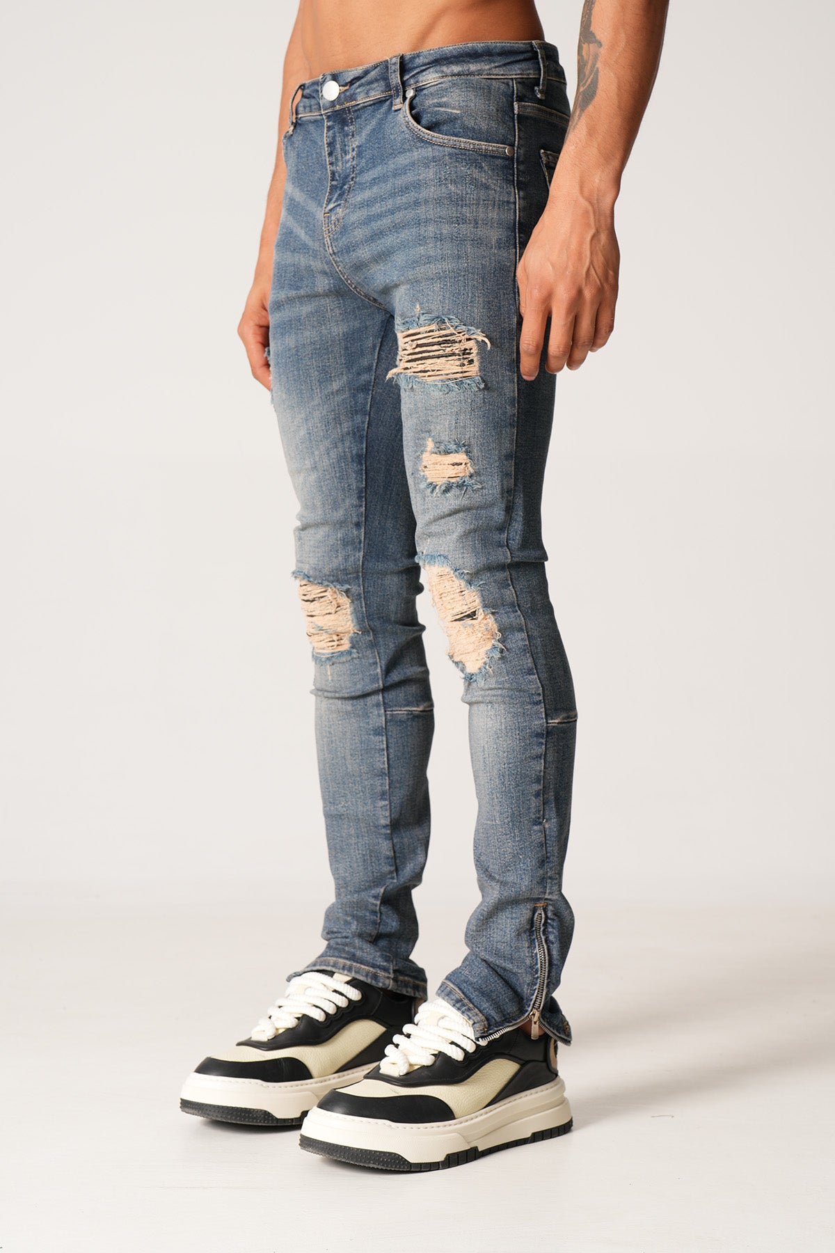 JEAN ZIPPED LL46-7