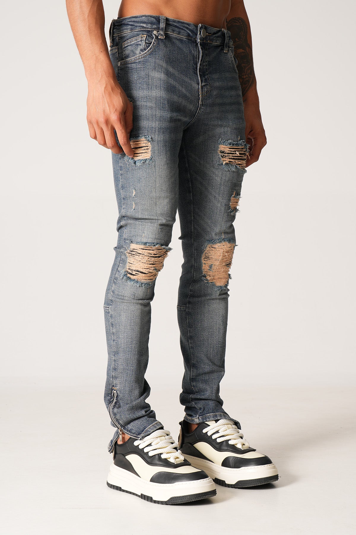 JEAN ZIPPED LL46-7
