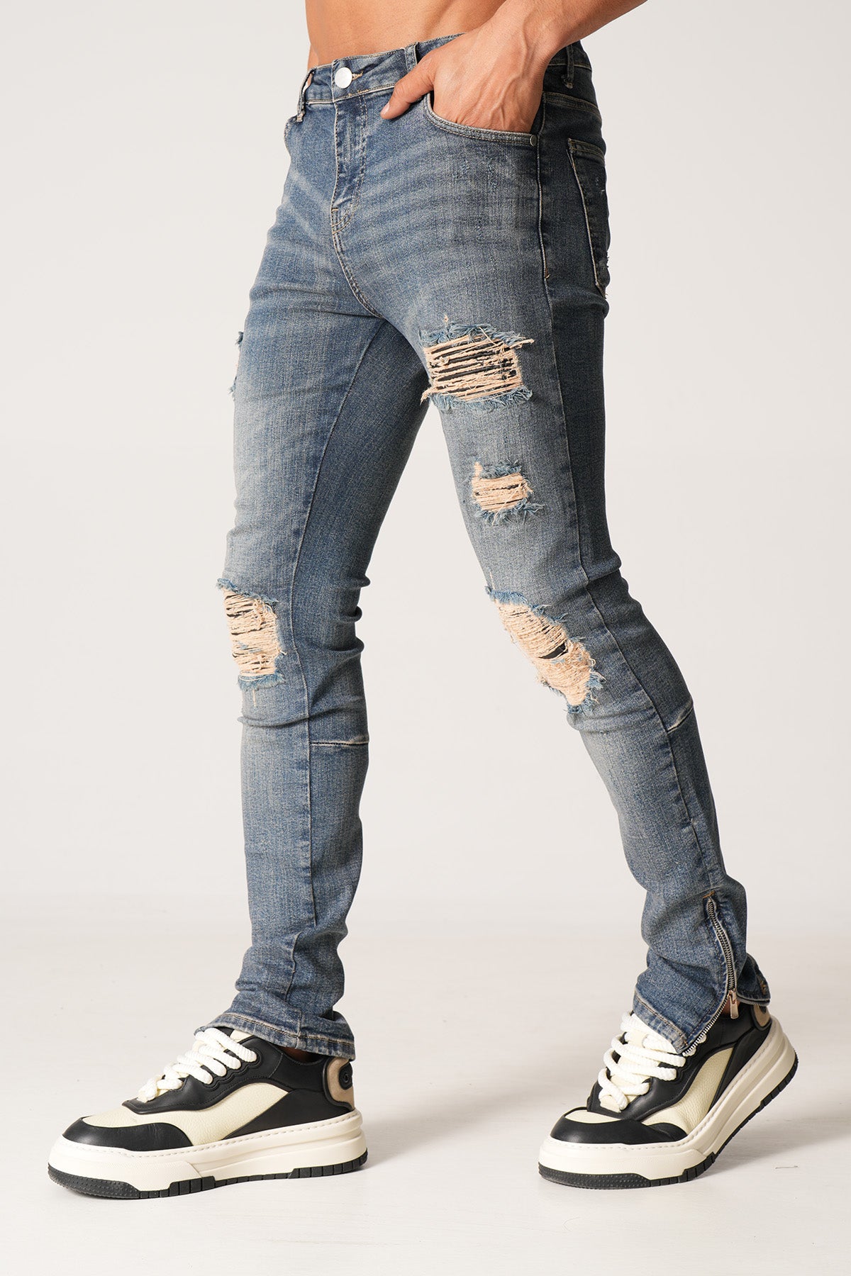 JEAN ZIPPED LL46-7