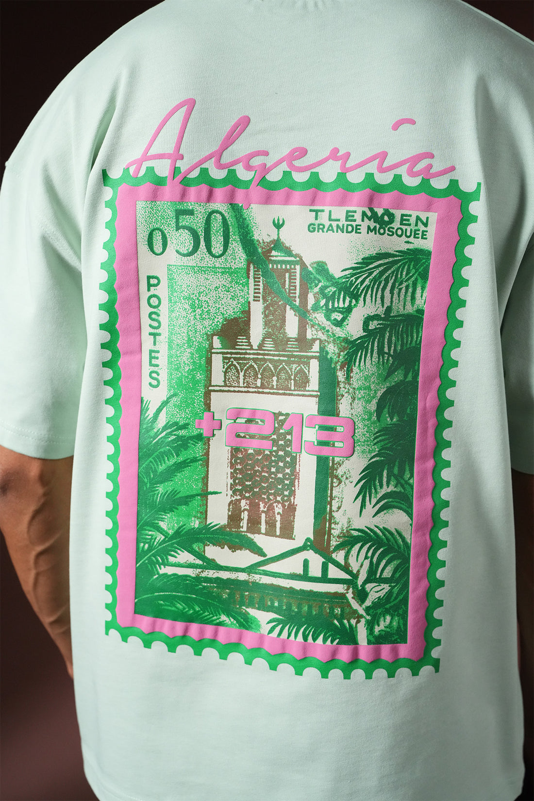Übergroßes T-Shirt OM-027