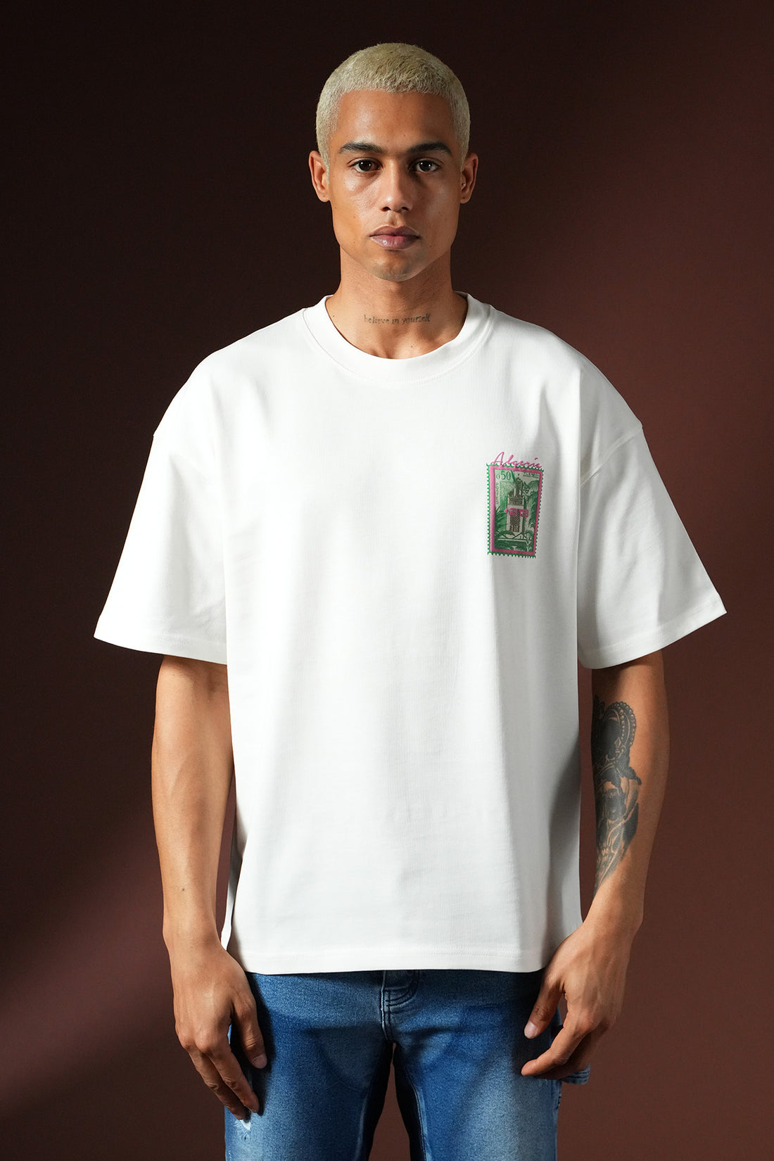 Übergroßes T-Shirt OM-027