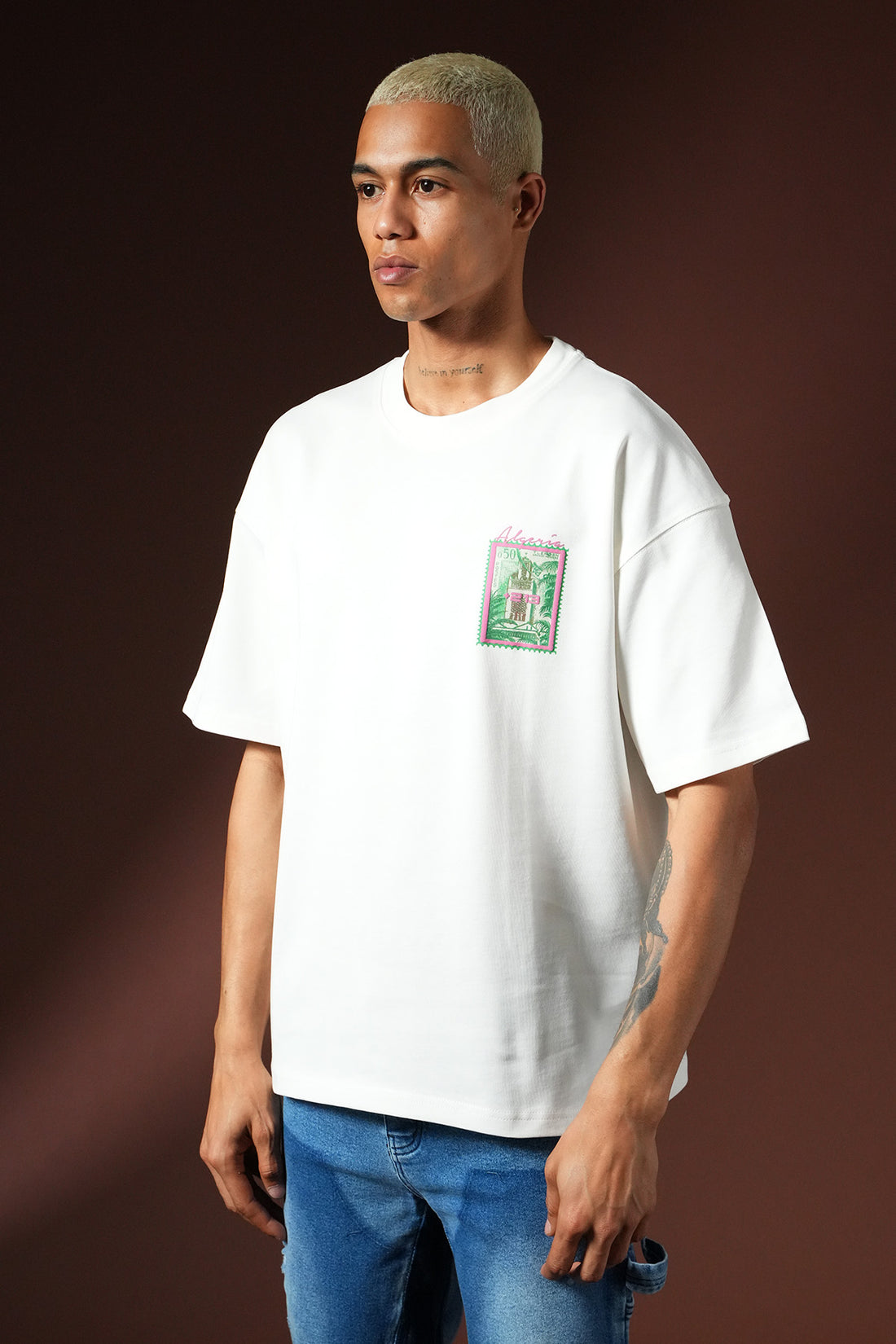 Übergroßes T-Shirt OM-027