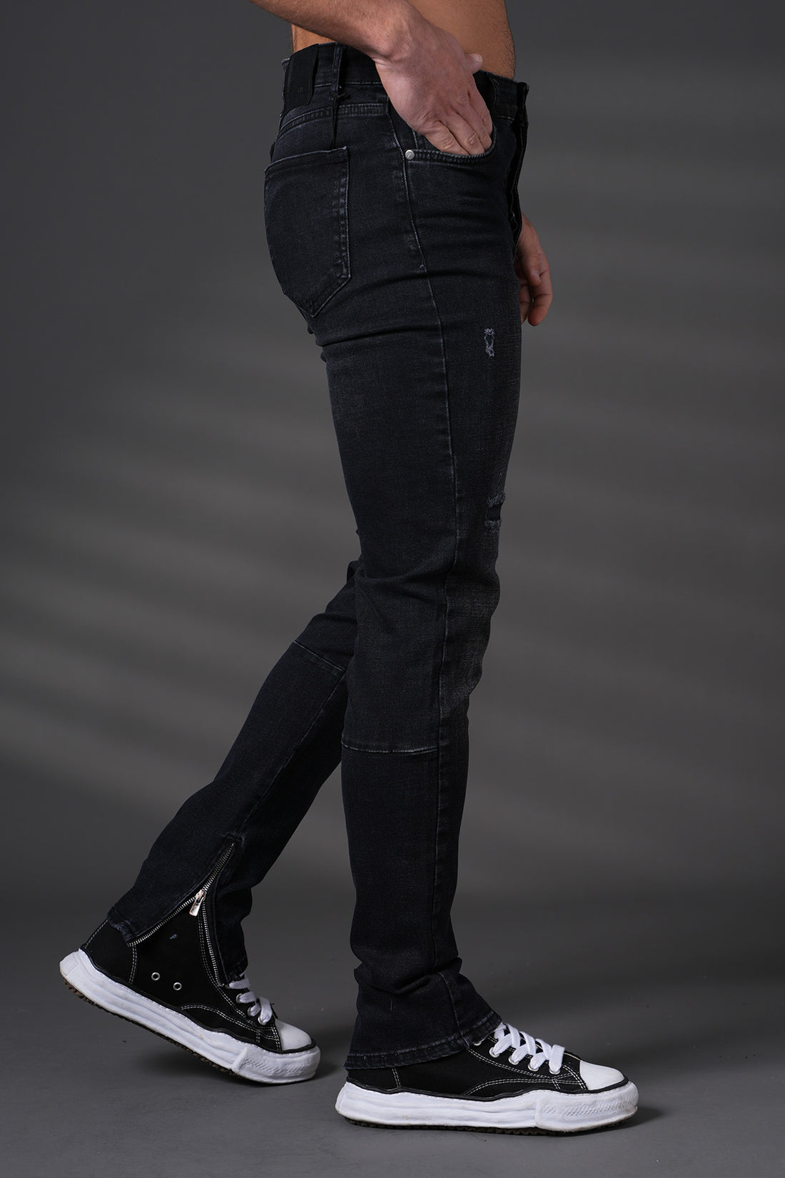 JEAN ZIPPED FIT F0022