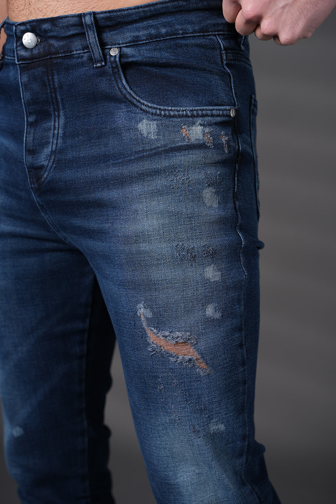 JEAN ZIPPED FIT F0021