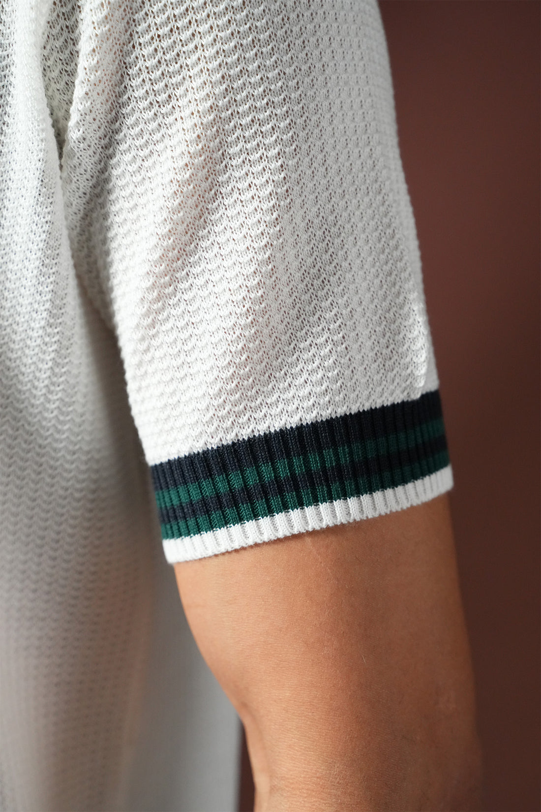 T-shirt en maille Polo KNIT LL061053