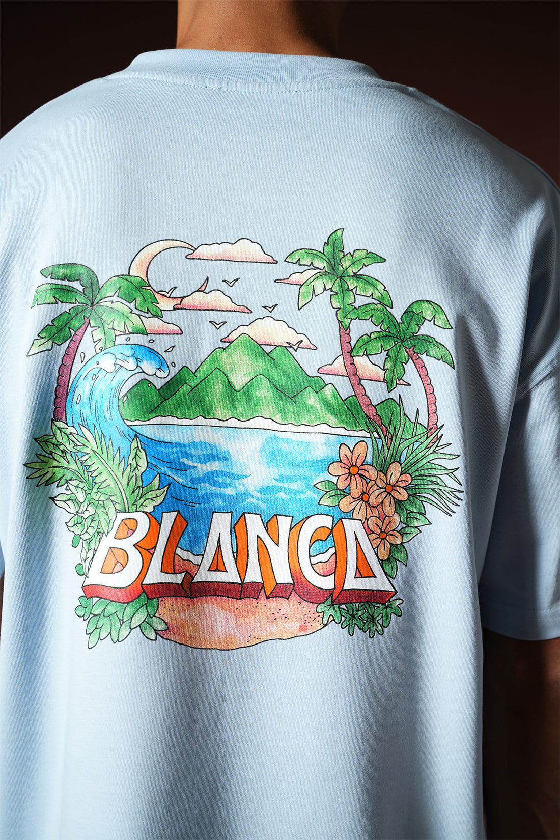 Übergroßes T-Shirt OM-047