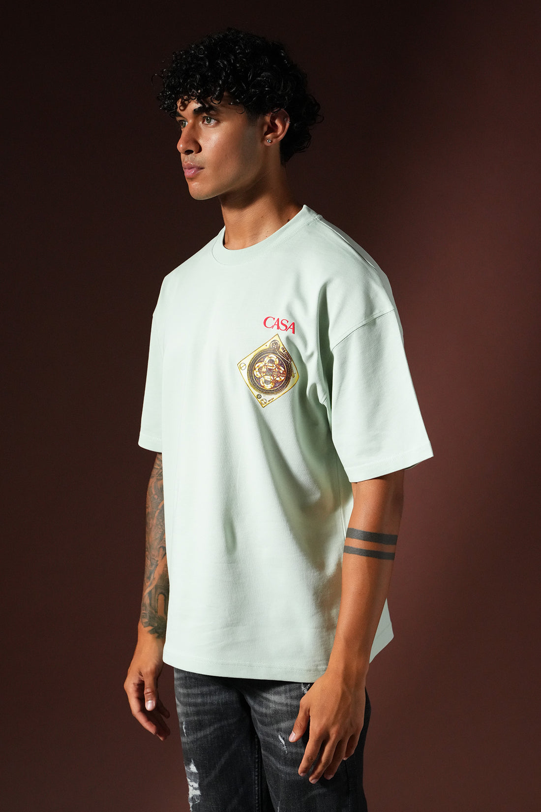 Oversize-T-Shirt OM-046
