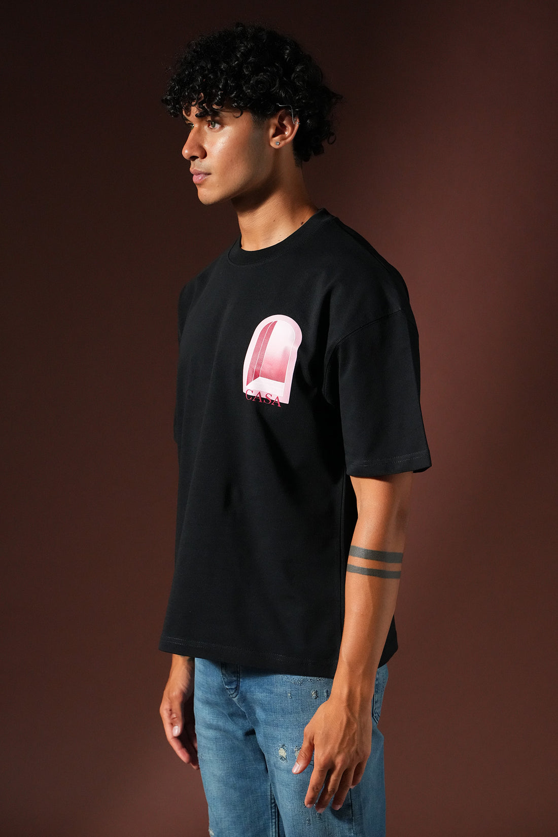 Oversize-T-Shirt OM-048