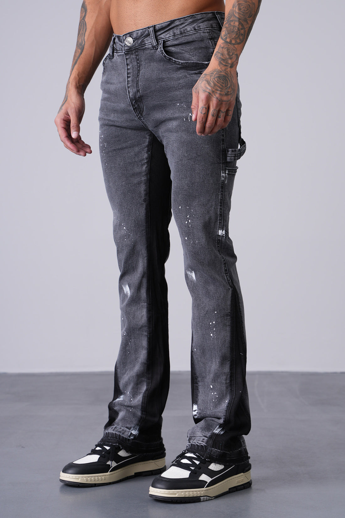 JEANS MIT WEITEM BEIN LL2000288