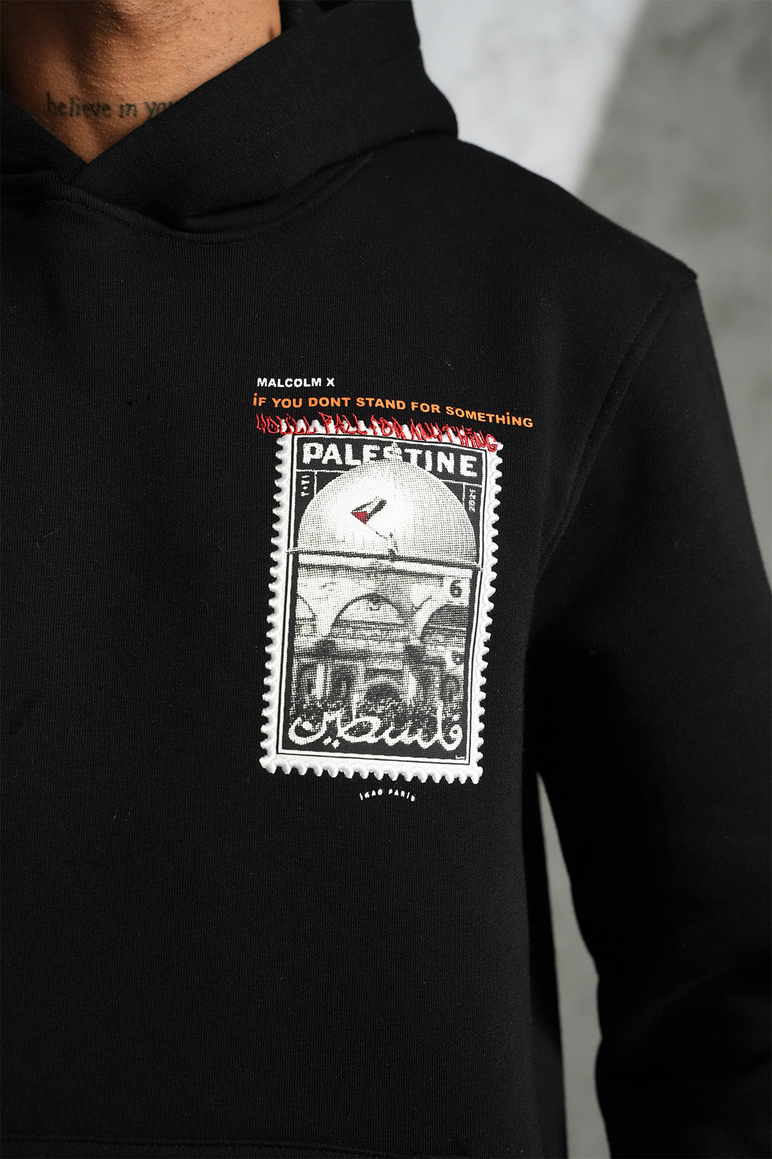 BEDRUCKTER KAPUZENPULLOVER LL110016