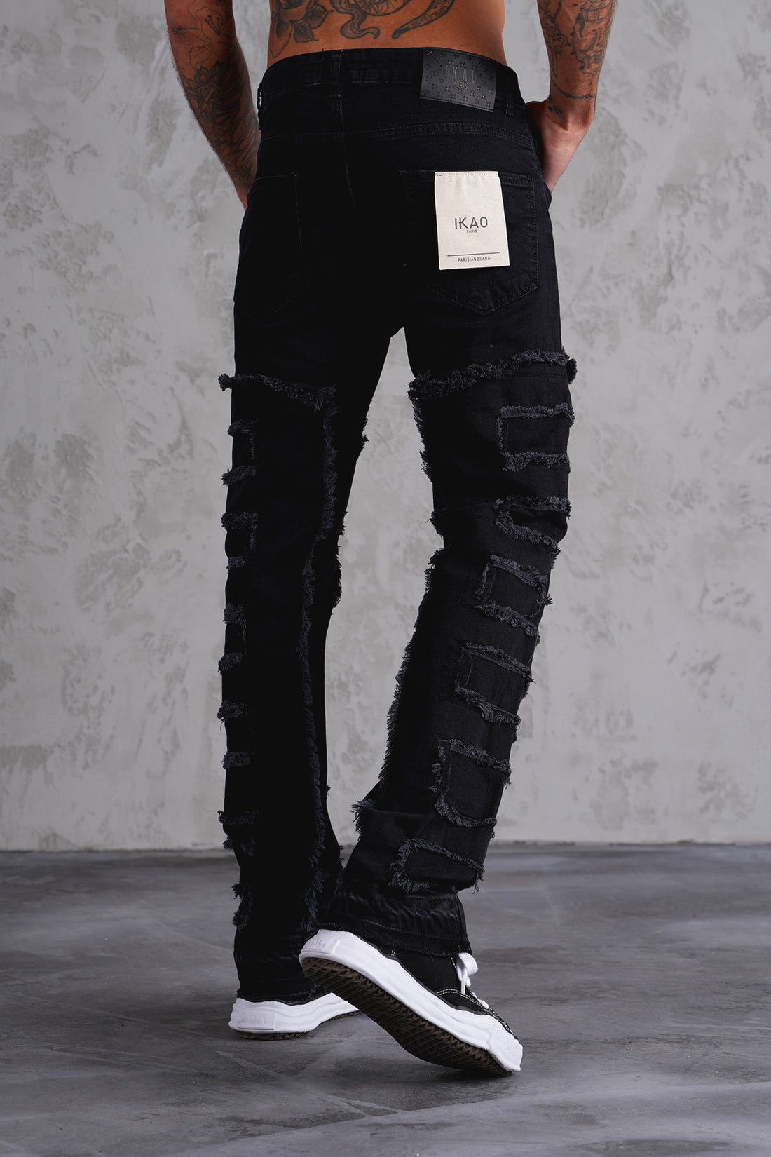 JEANS MIT WEITEM BEIN LL2000123