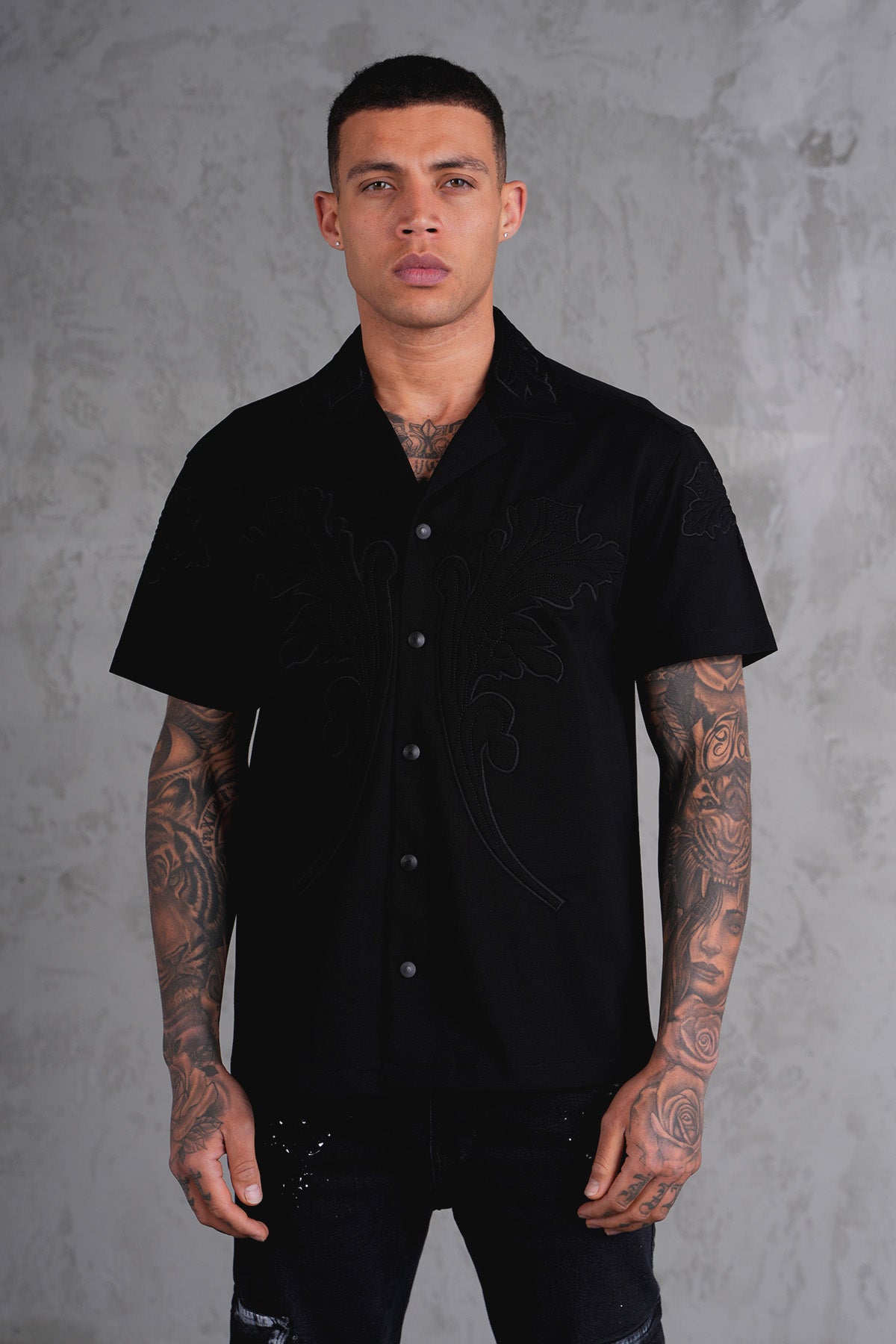 CHEMISE MANCHE COURTES LL5085