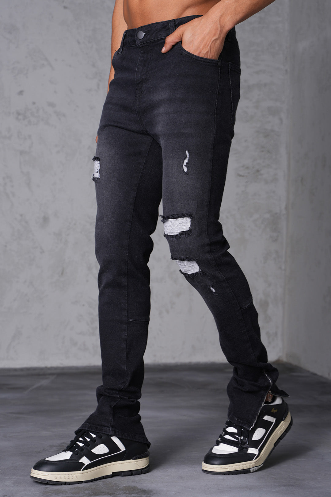 JEAN ZIPPED LL46-10