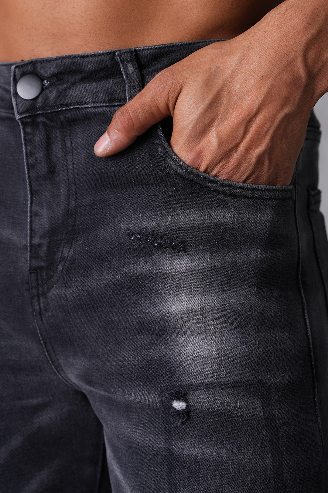 JEANS ZIPPED LL46-12