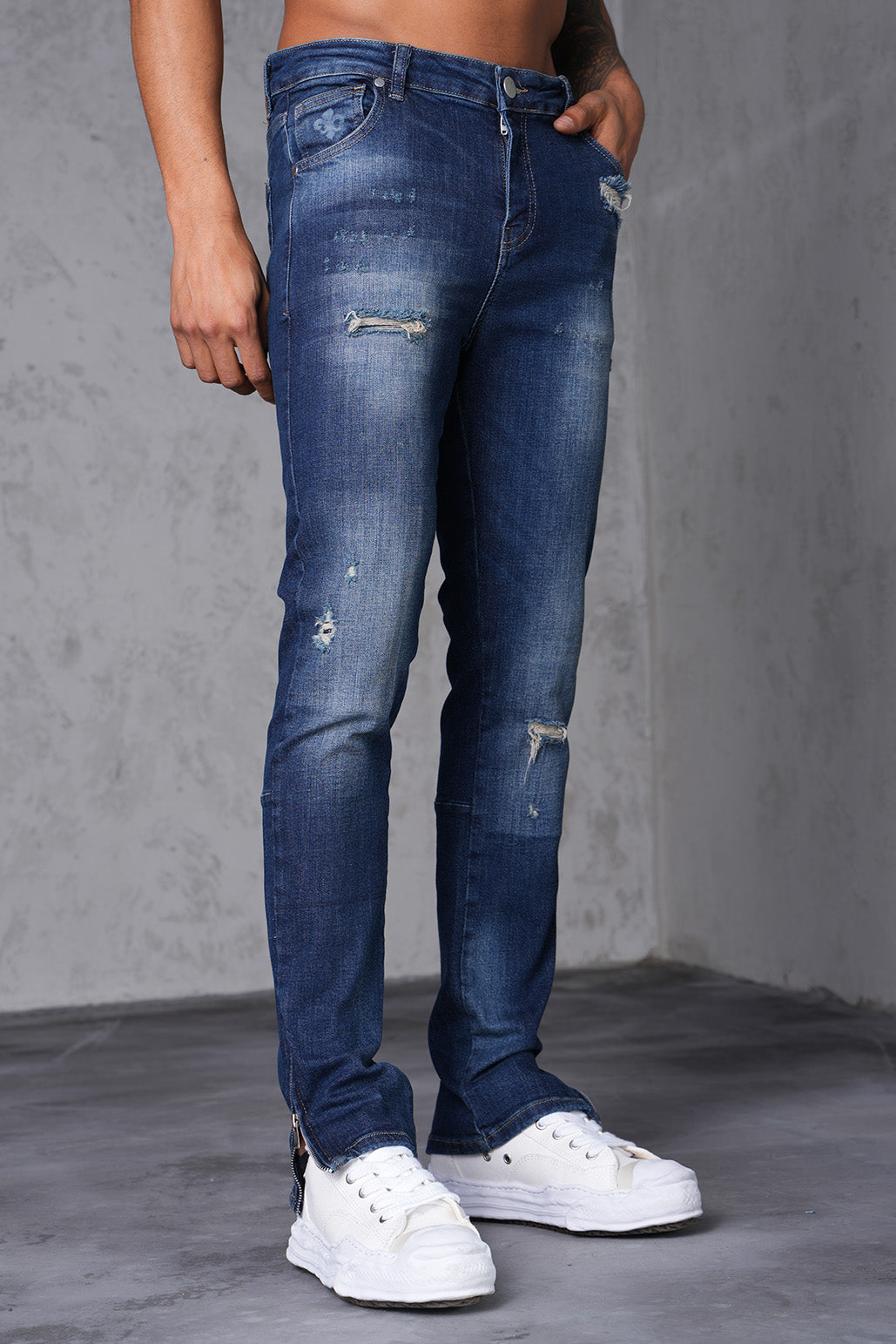 JEAN ZIPPED LL46-2