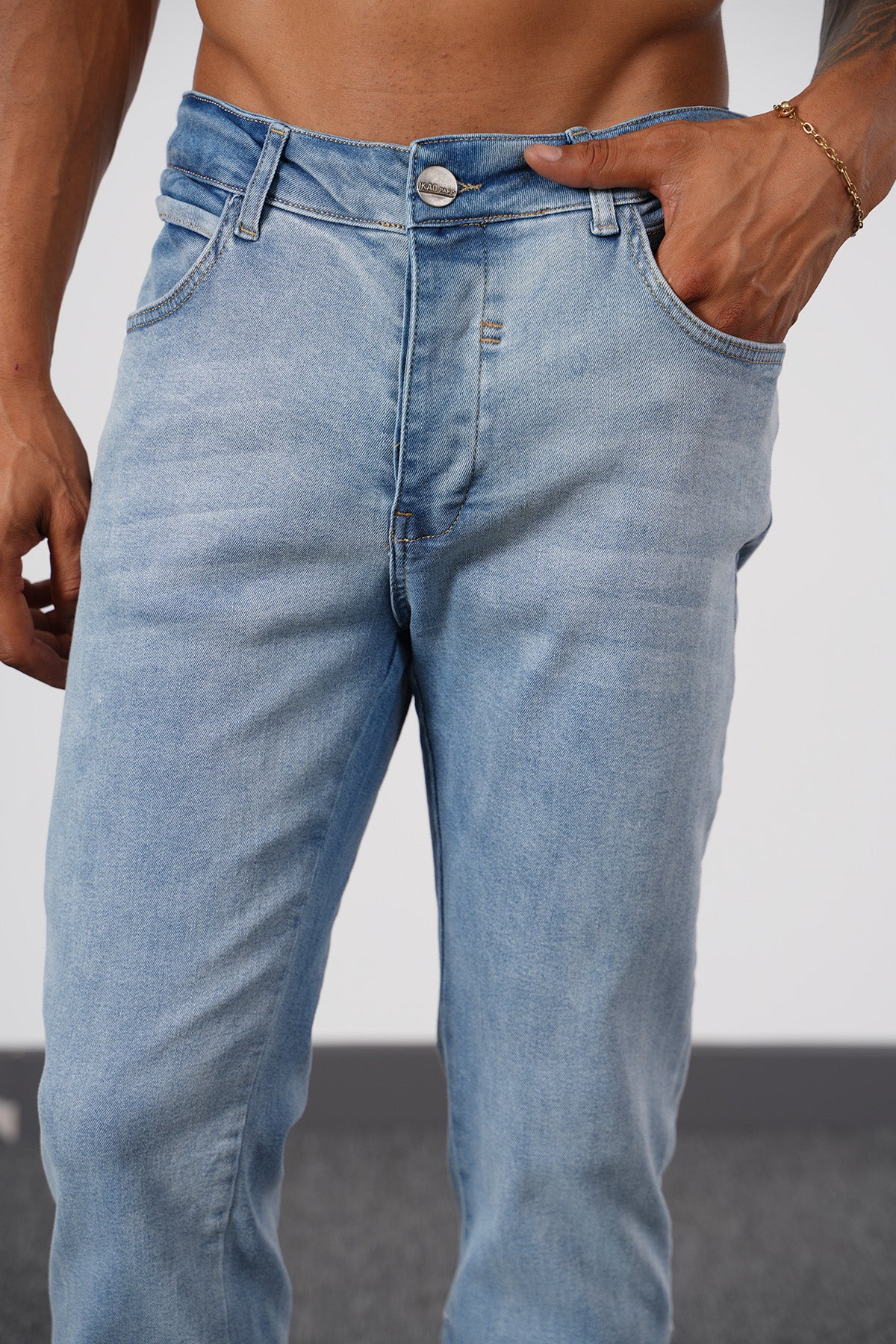 JEAN ZIPPED LL200087