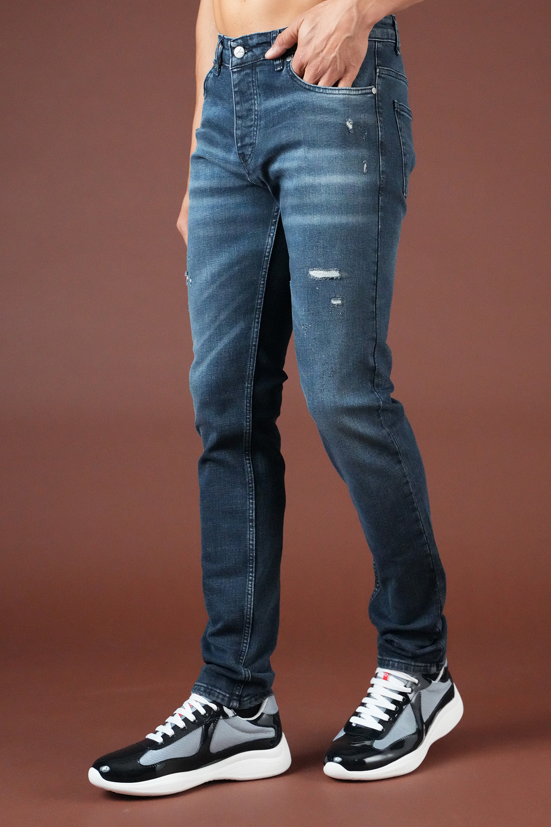 JEANS slim fit MEN'S FAMR-0066-2
