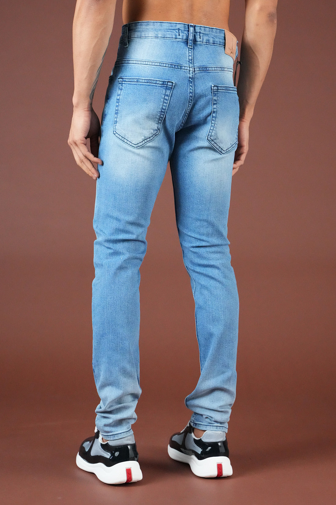 Slim-Fit-Jeans für Herren FAMR-0079