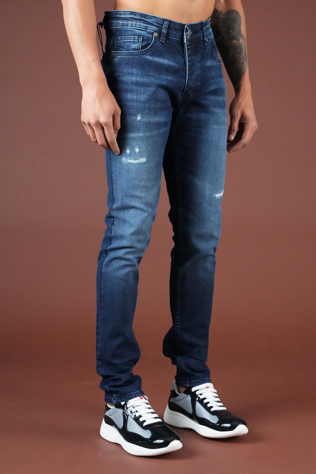 JEANS slim fit MEN'S FAMR-0076
