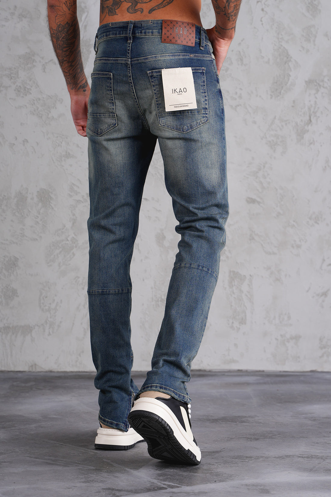 JEAN ZIPPED LL200087