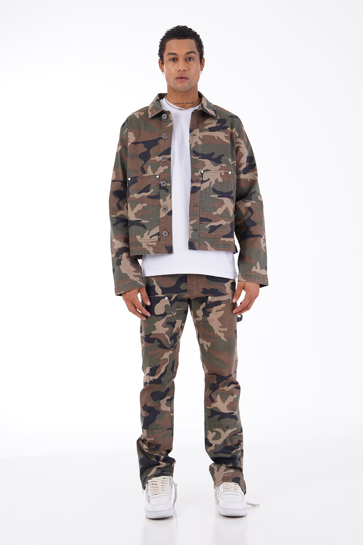 SURVÊTEMENT JEAN ART494 - CAMO KHAKI