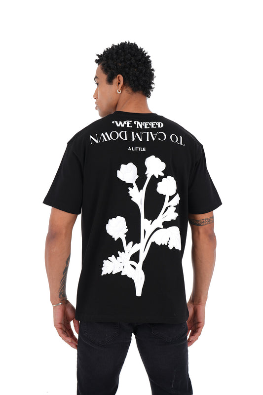 TEE SHIRT LL1030 - BLACK