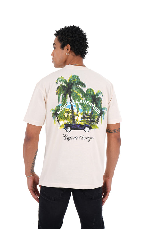 TEE SHIRT LL1008 - BEIGE
