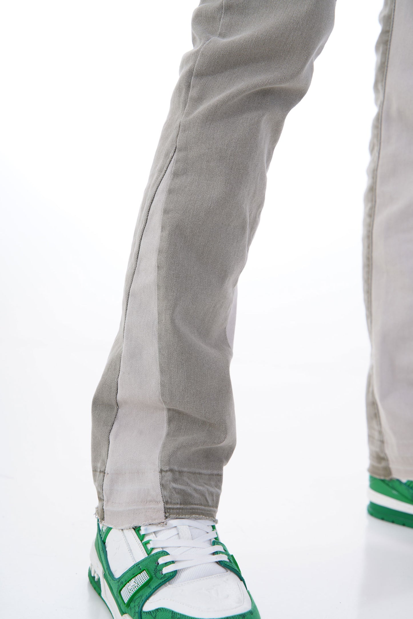 JEAN FLARE LL2000103 - OLIVE