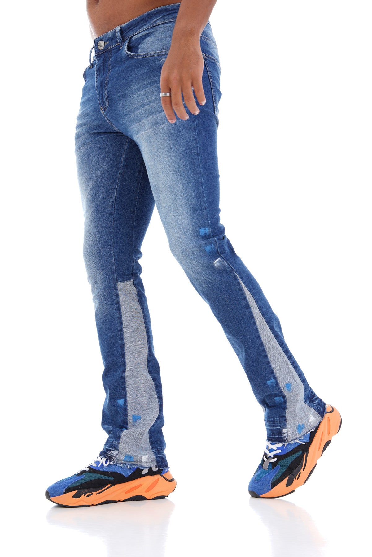 JEAN FLARE LL2000126 - BLUE