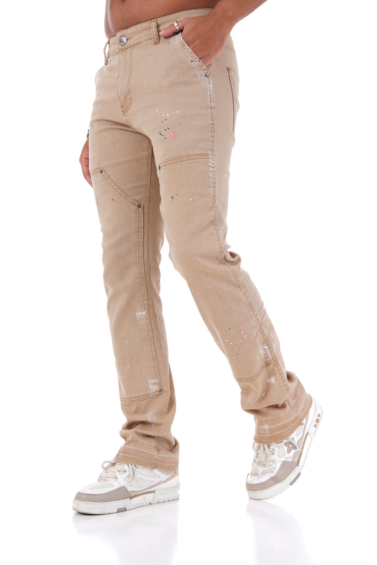 JEAN FLARE LL2000105 - CAMEL