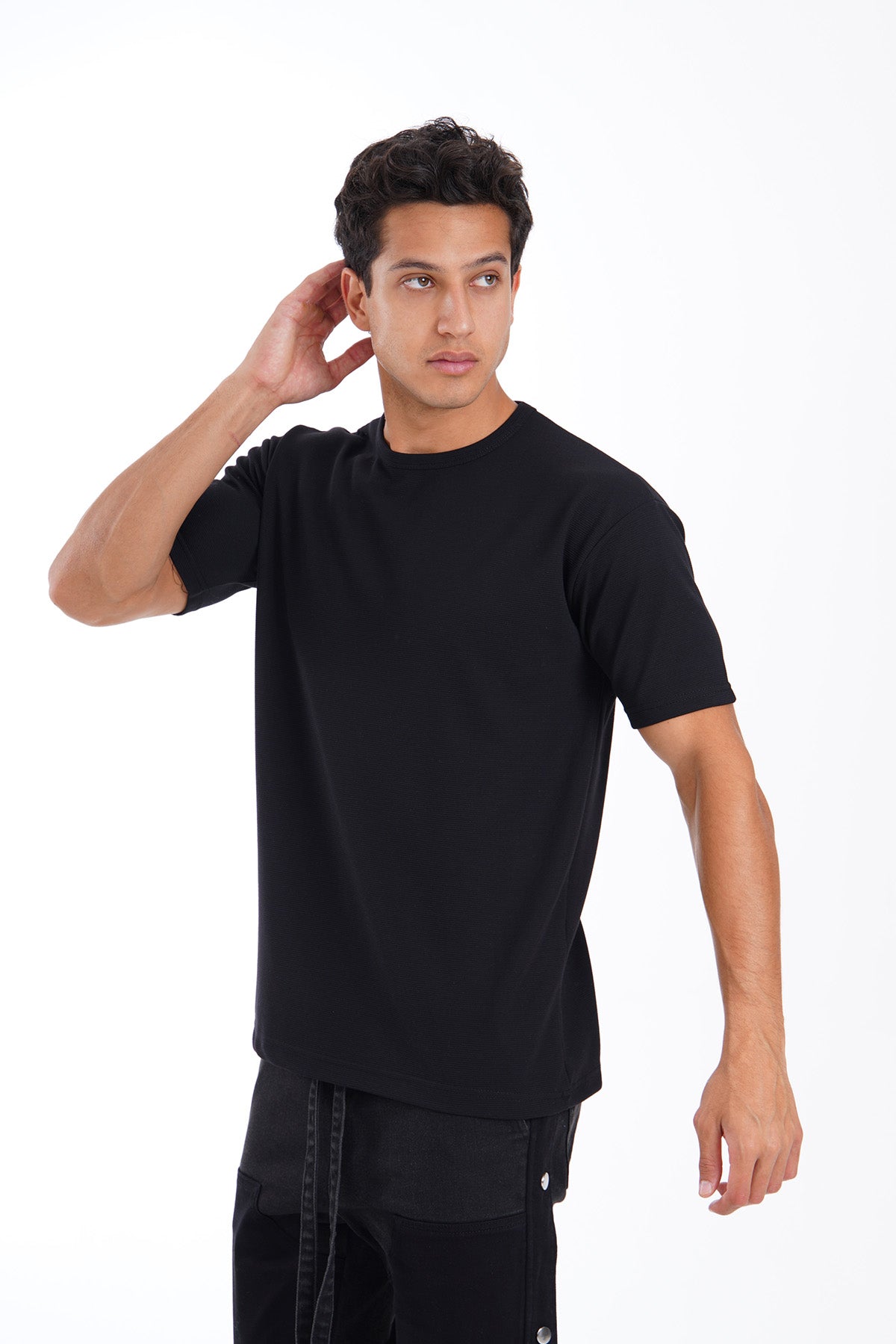 TEE SHIRT LL888 - BLACK