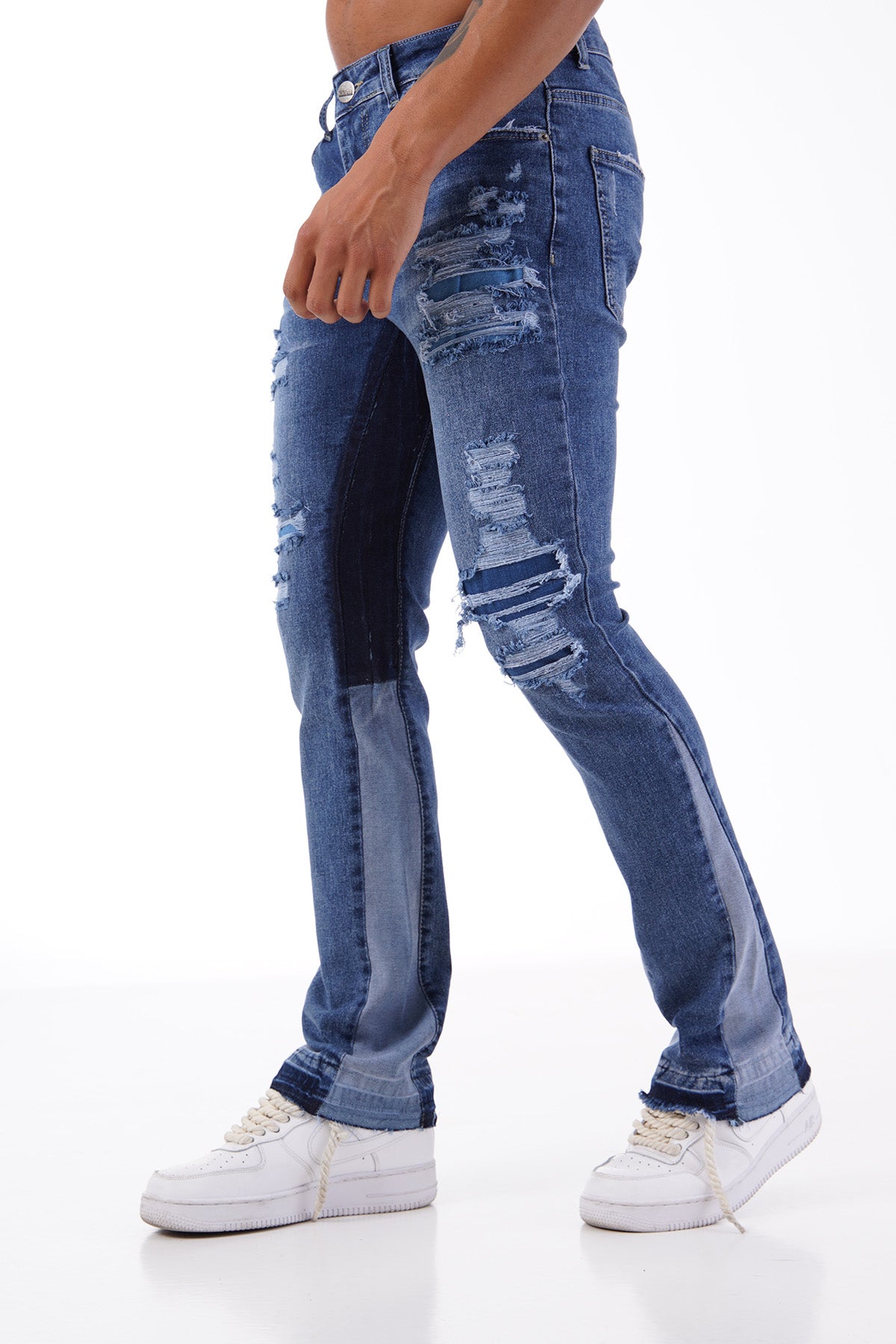 JEAN FLARE LL2000148 - BLUE