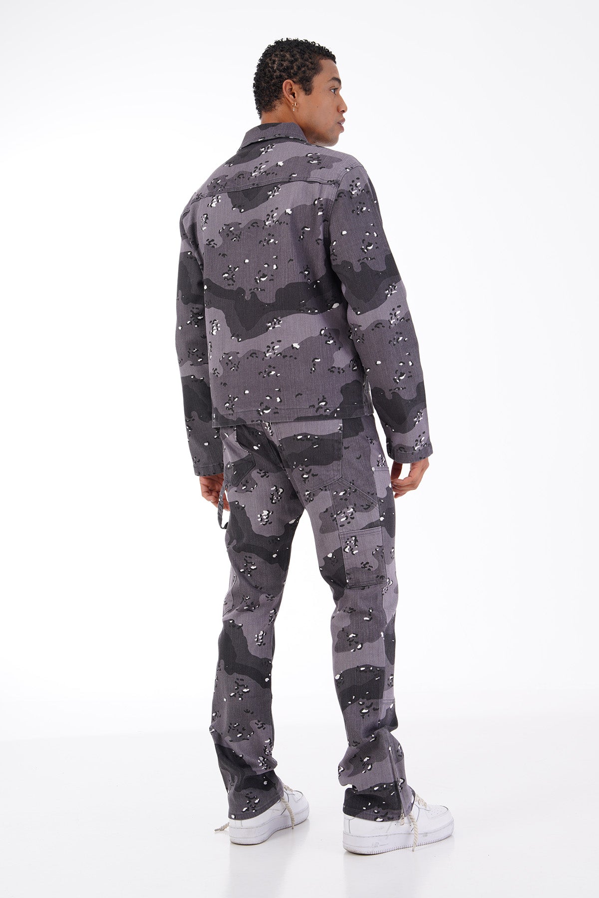 ENSEMBLE JEAN ART494 - CAMO GREY