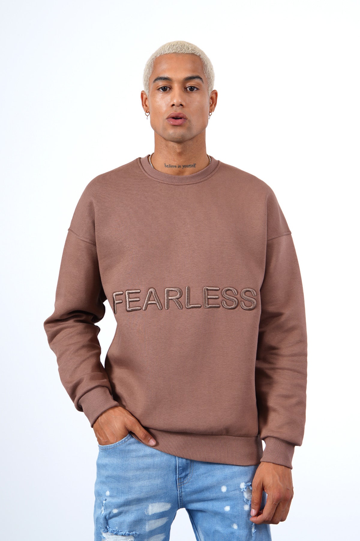 SWEAT LL917 - BROWN