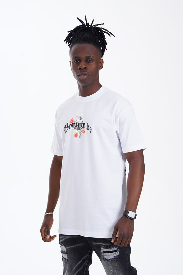 TEE SHIRT LL887 - WHITE