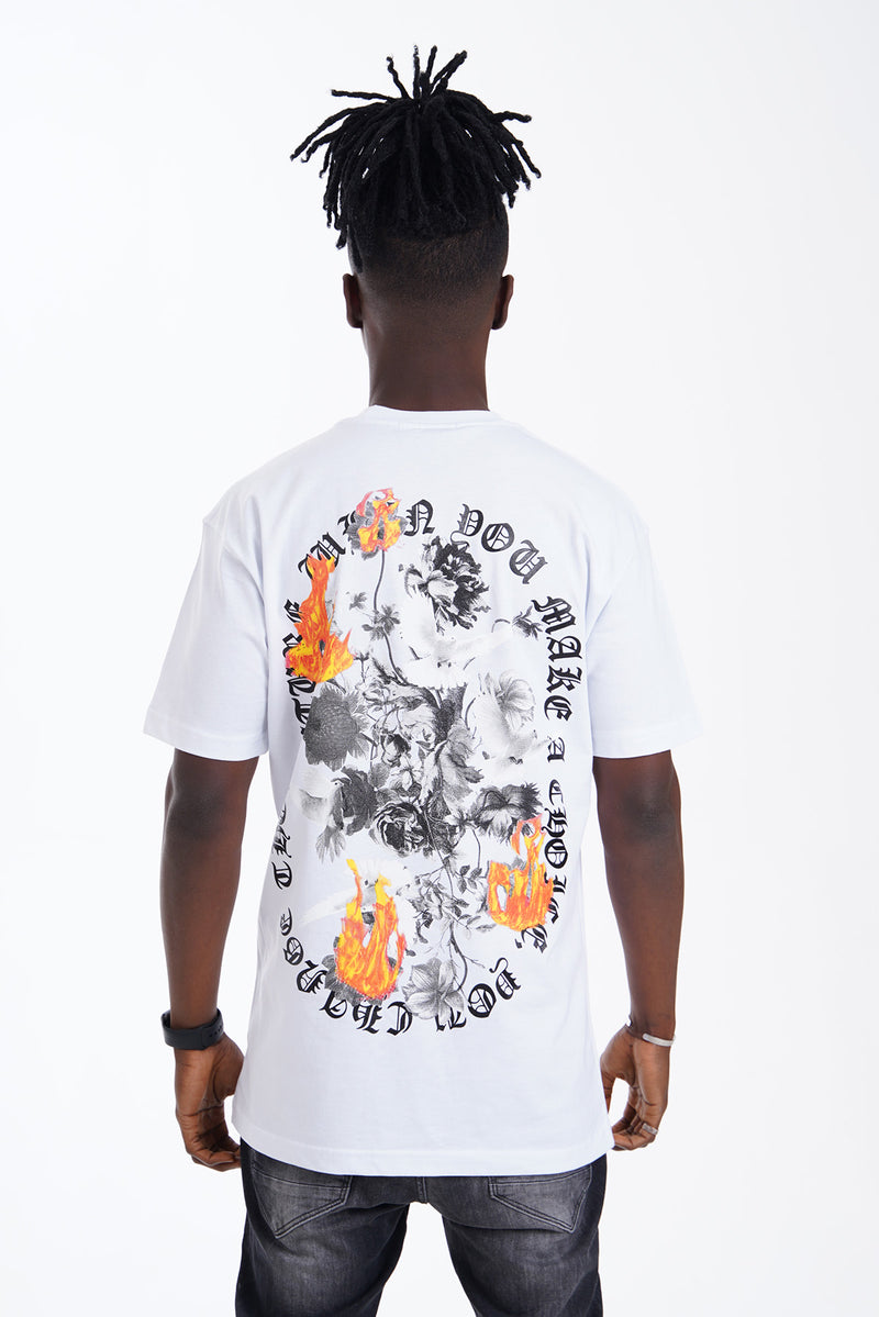 TEE SHIRT LL887 - WHITE