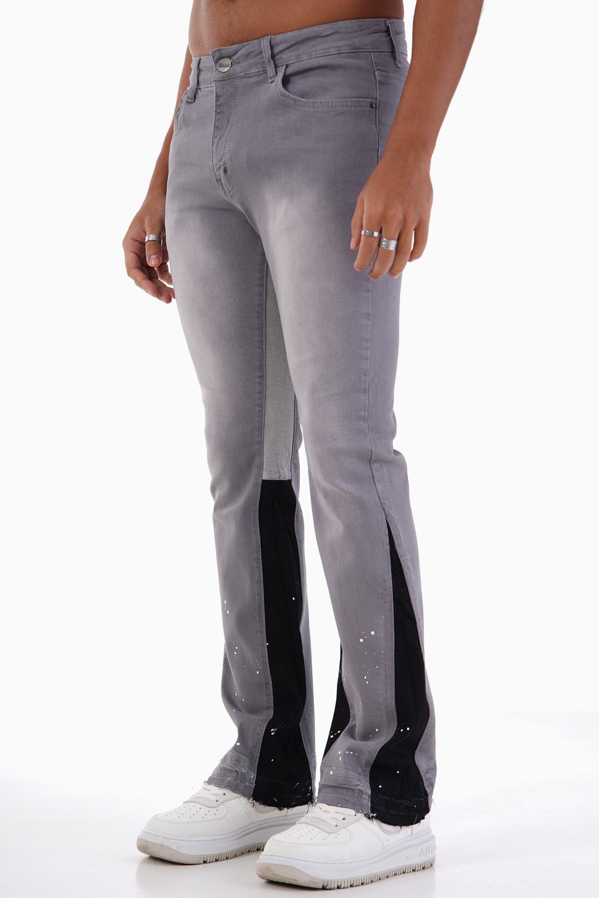 JEAN FLARE LL2000146 - GREY