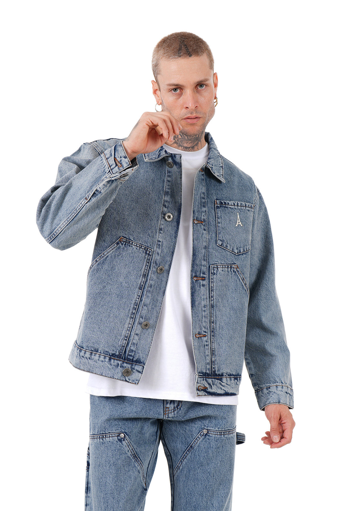 JEANS-SET ARTIKEL 545-2017 - BLAU