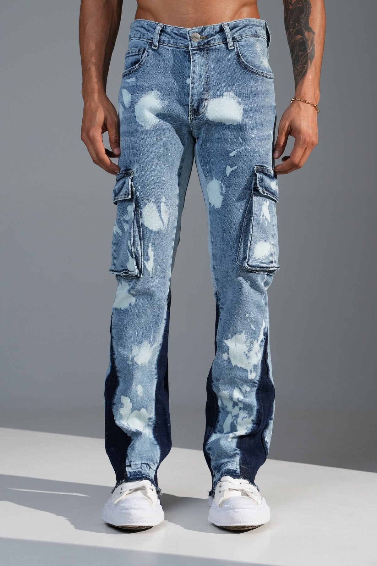 JEAN FLARE LL2000213 - BLUE