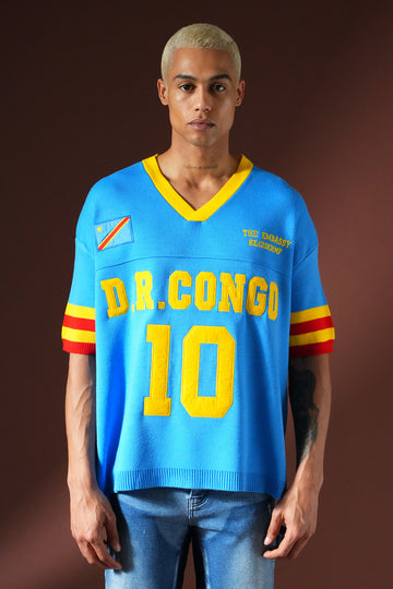 T-shirt oversize en maille Congo