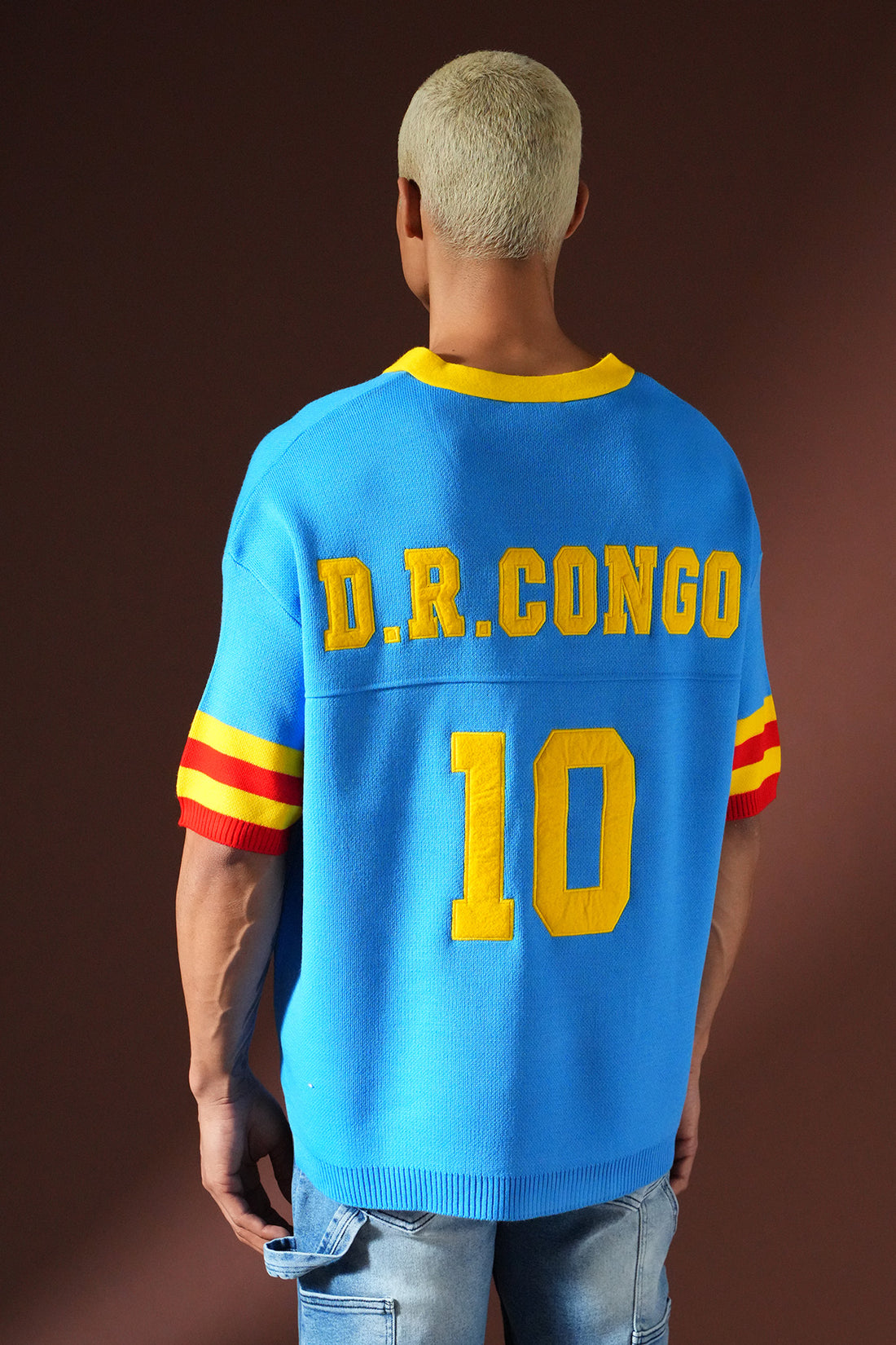T-shirt oversize en maille Congo