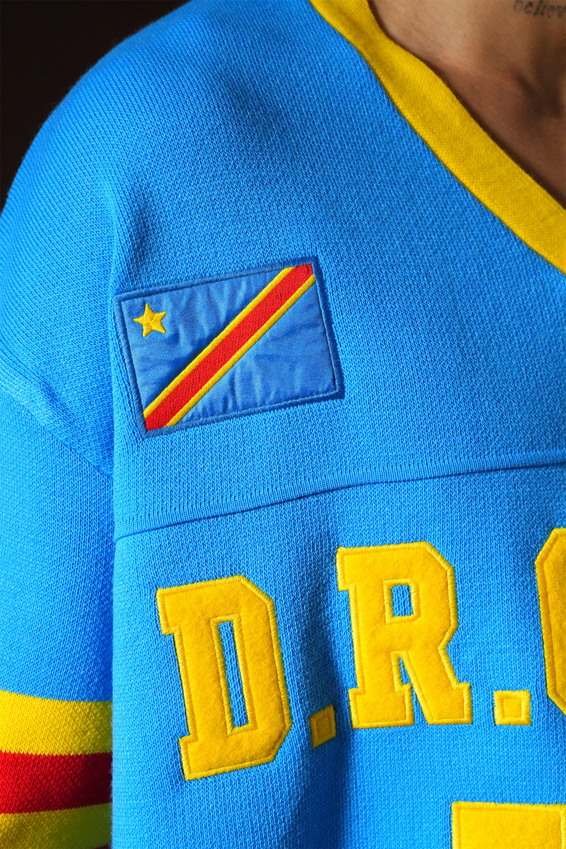 T-shirt oversize en maille Congo