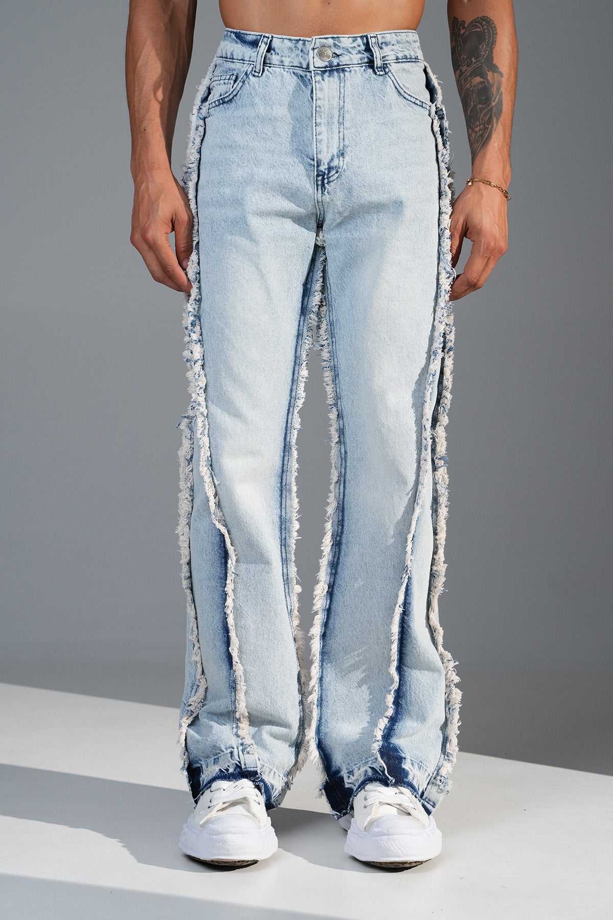 JEAN FLARE LL2000355 - BLUE