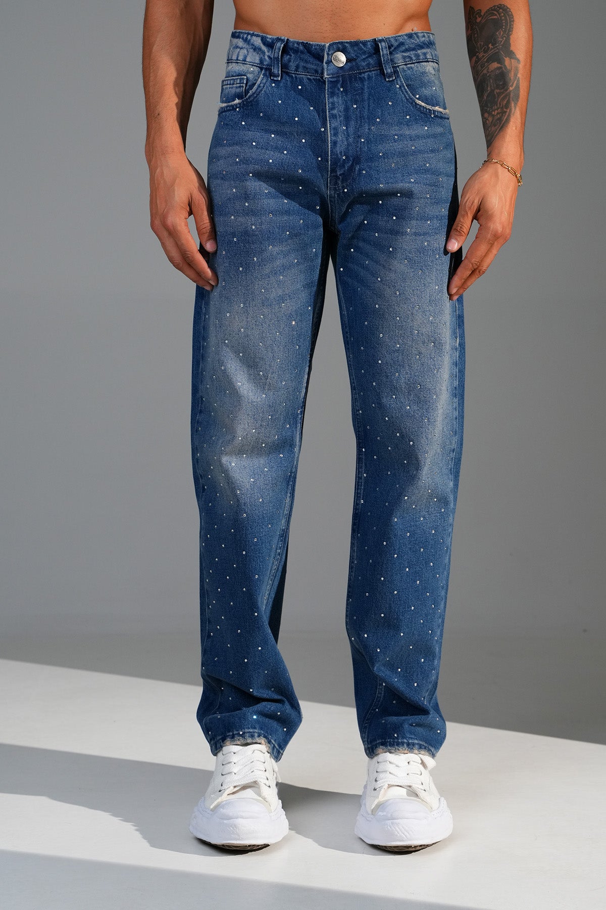 JEAN FLARE LL2000395 - BLUE