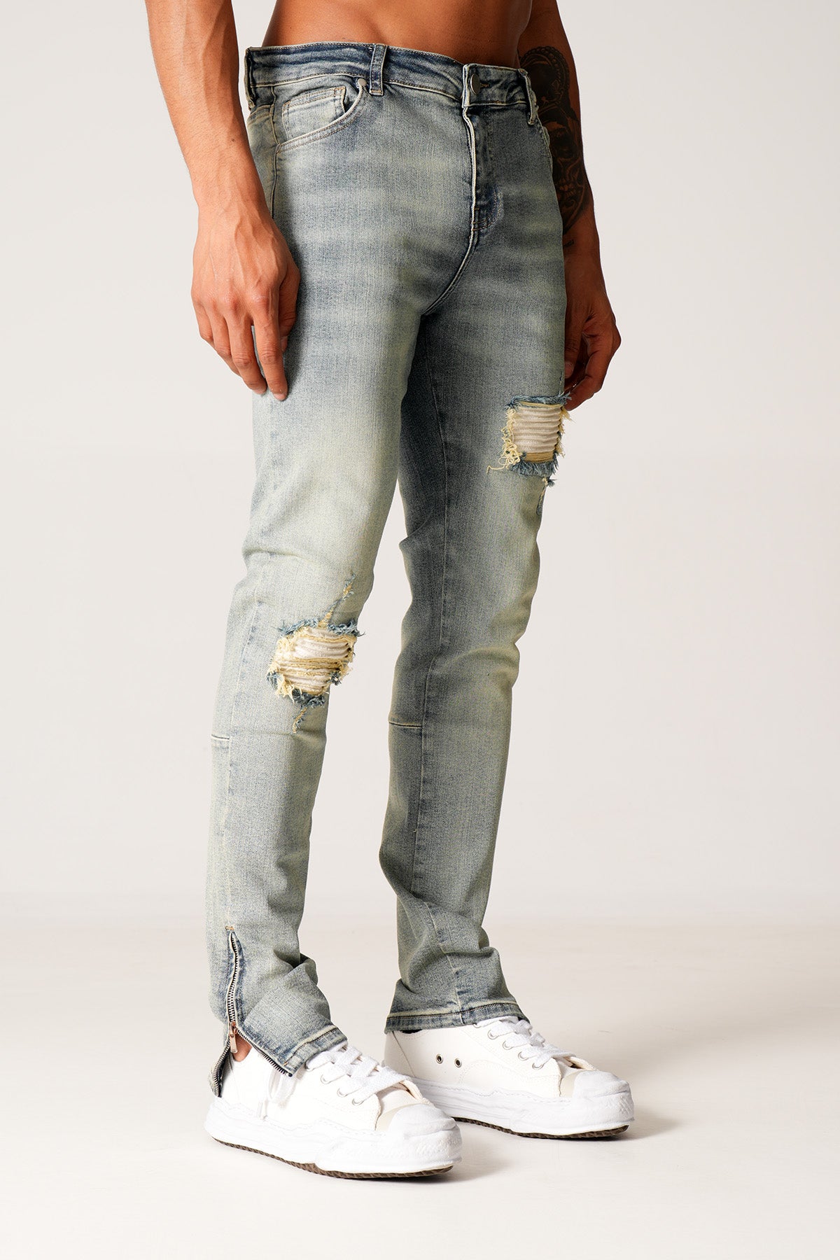 JEAN ZIPPED LL46-3