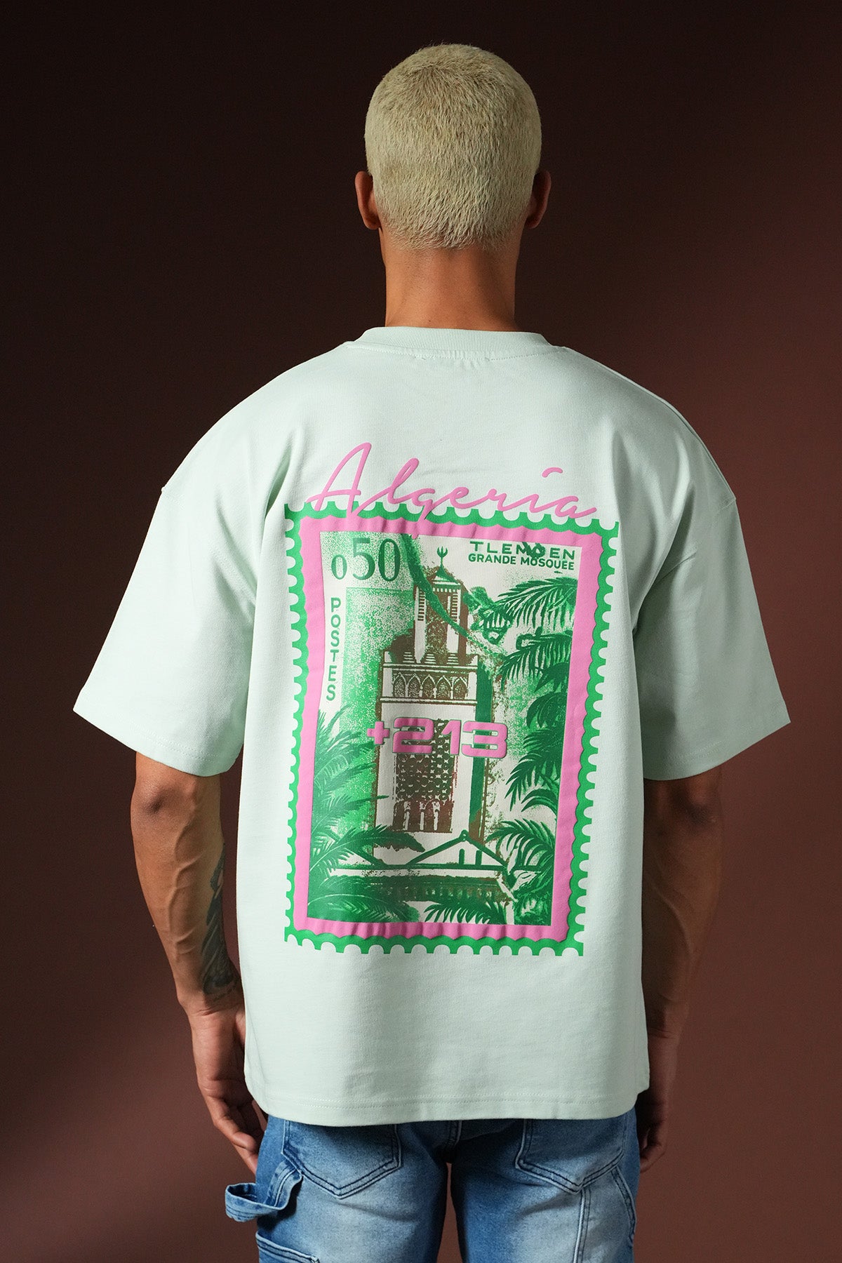 Übergroßes T-Shirt OM-027