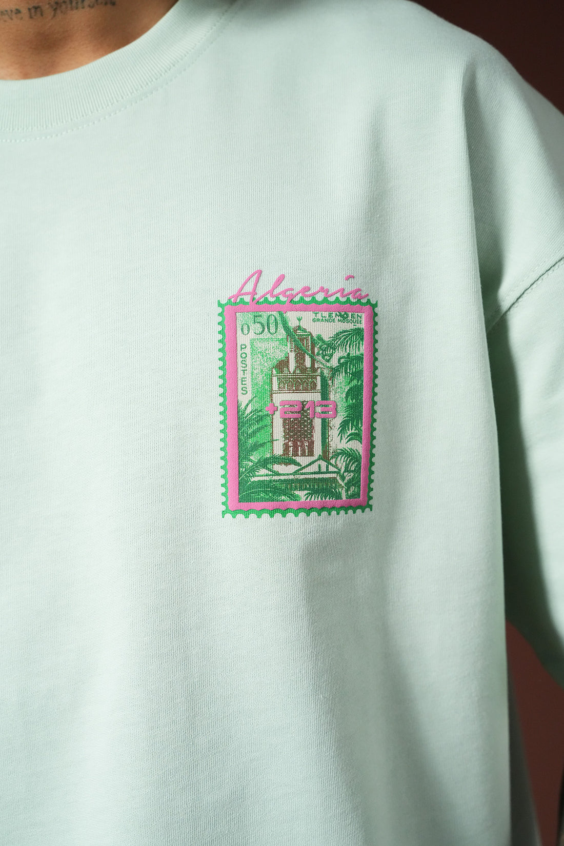 Übergroßes T-Shirt OM-027
