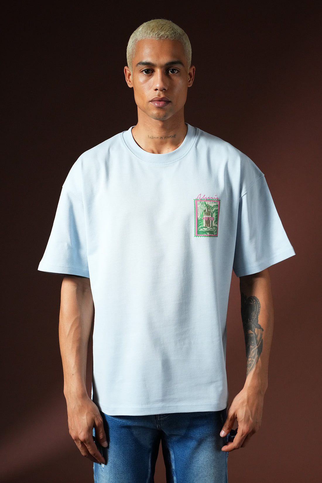Übergroßes T-Shirt OM-027